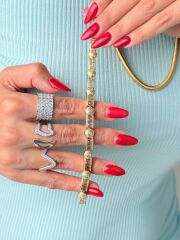 Topcuk Detaylı Labirent Vip Bileklik Gold