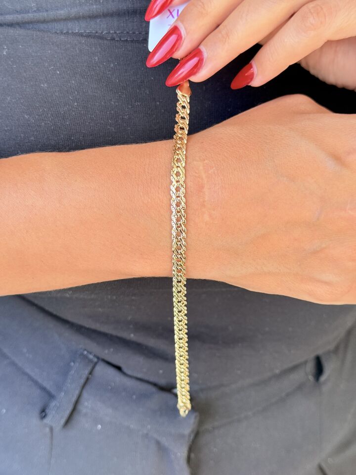Hasır Vip Bileklik Gold
