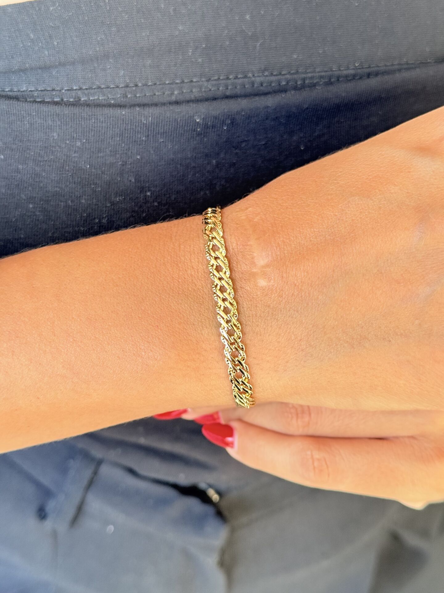 Hasır Vip Bileklik Gold