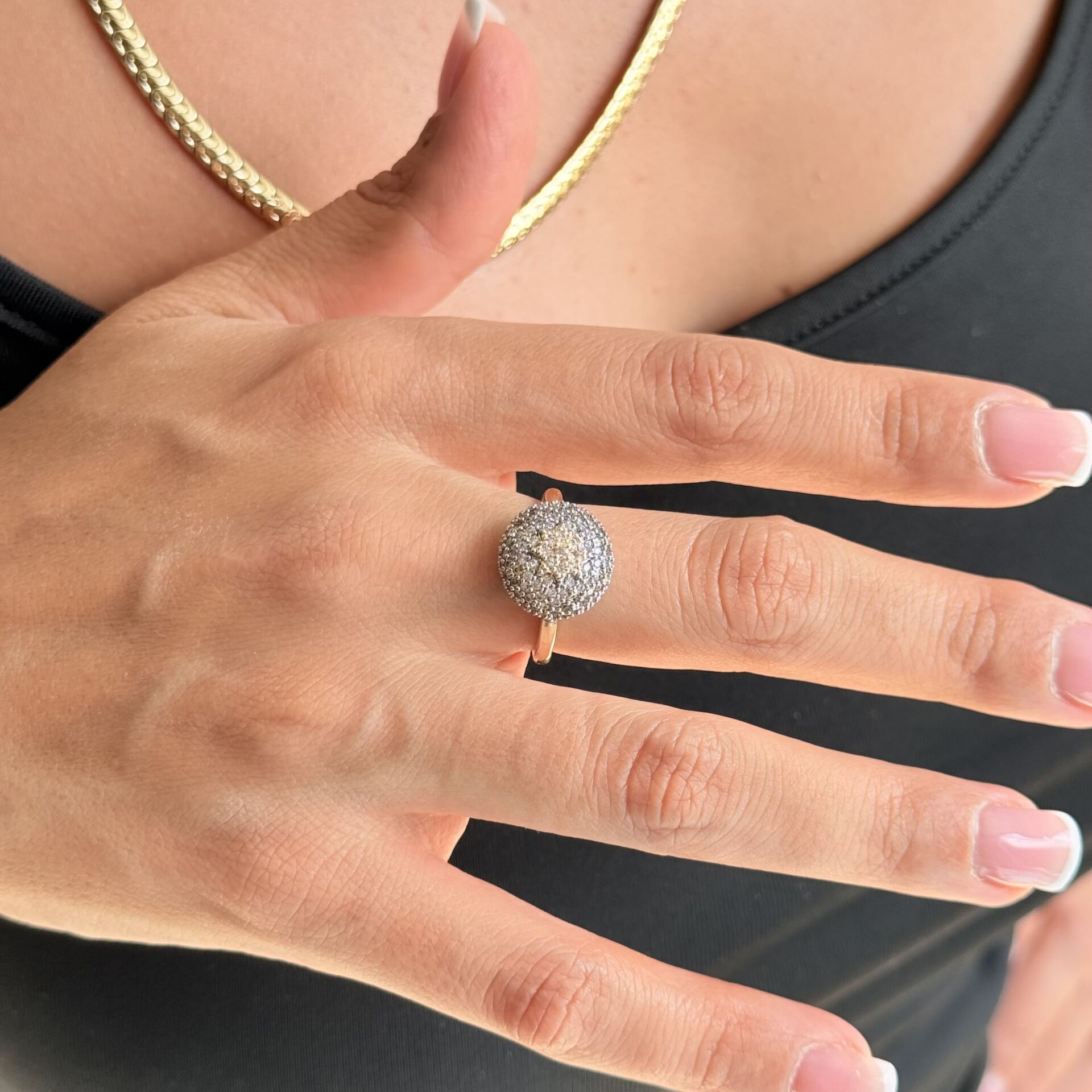 Yıldız Model Zirkon Taşlı Yüzük