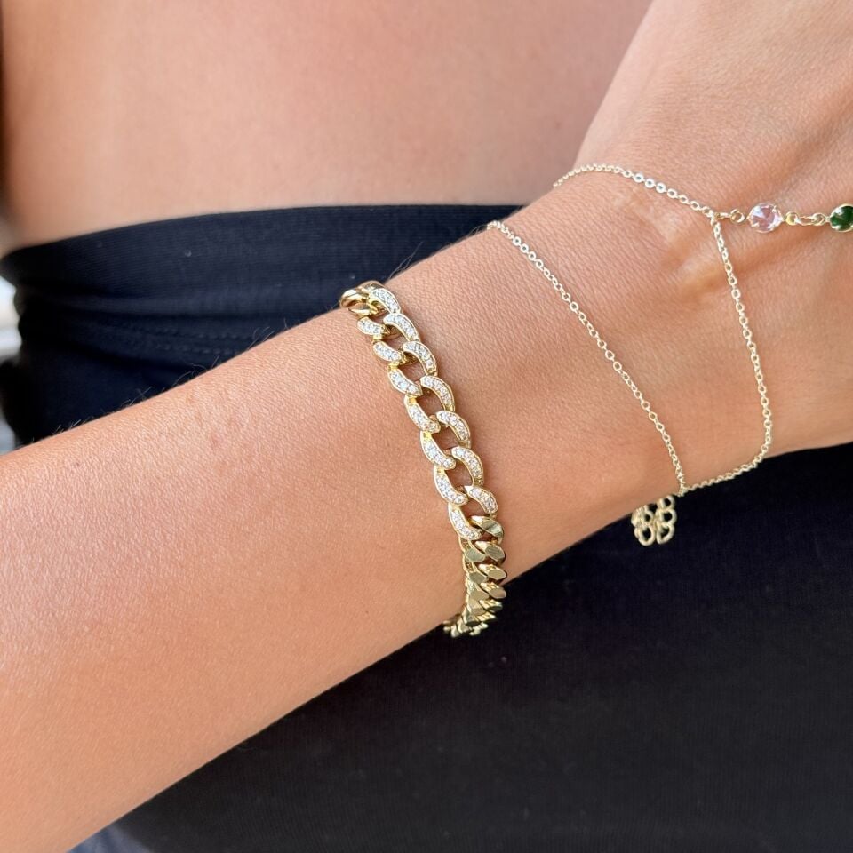 Şık Gurmet Bileklik Vip Seri Gold