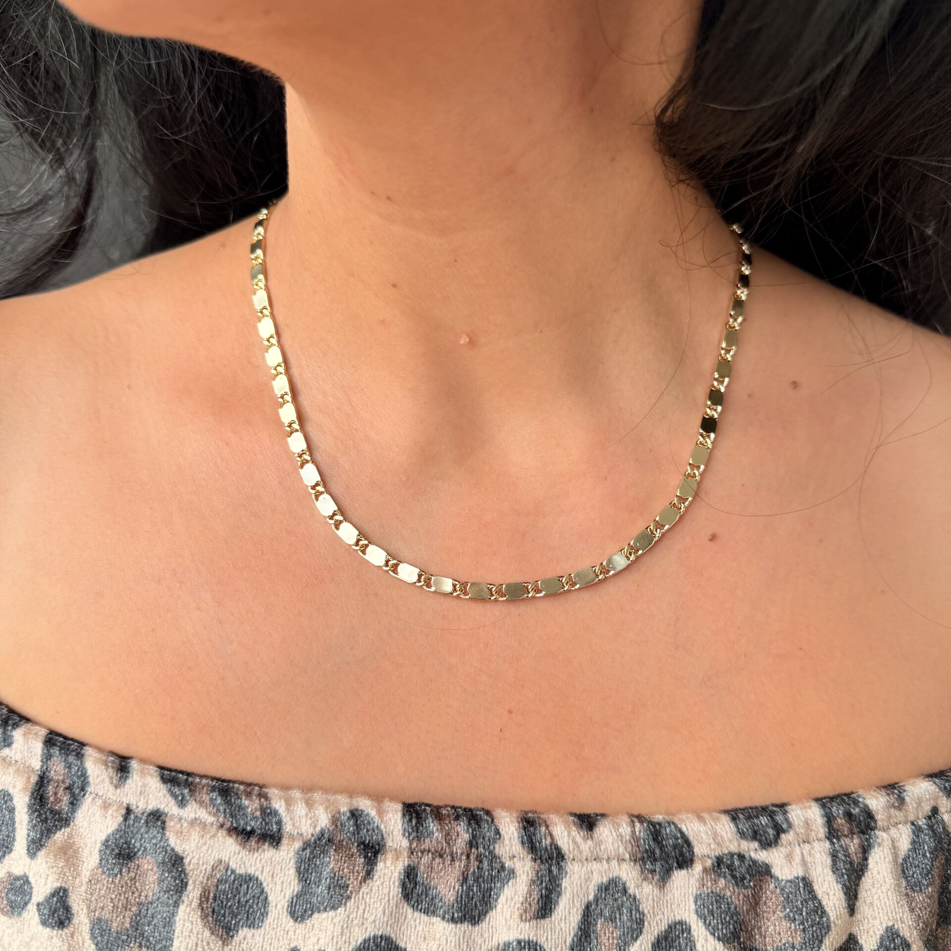 Ezme Zincir Xuping Vip Kolye Gold