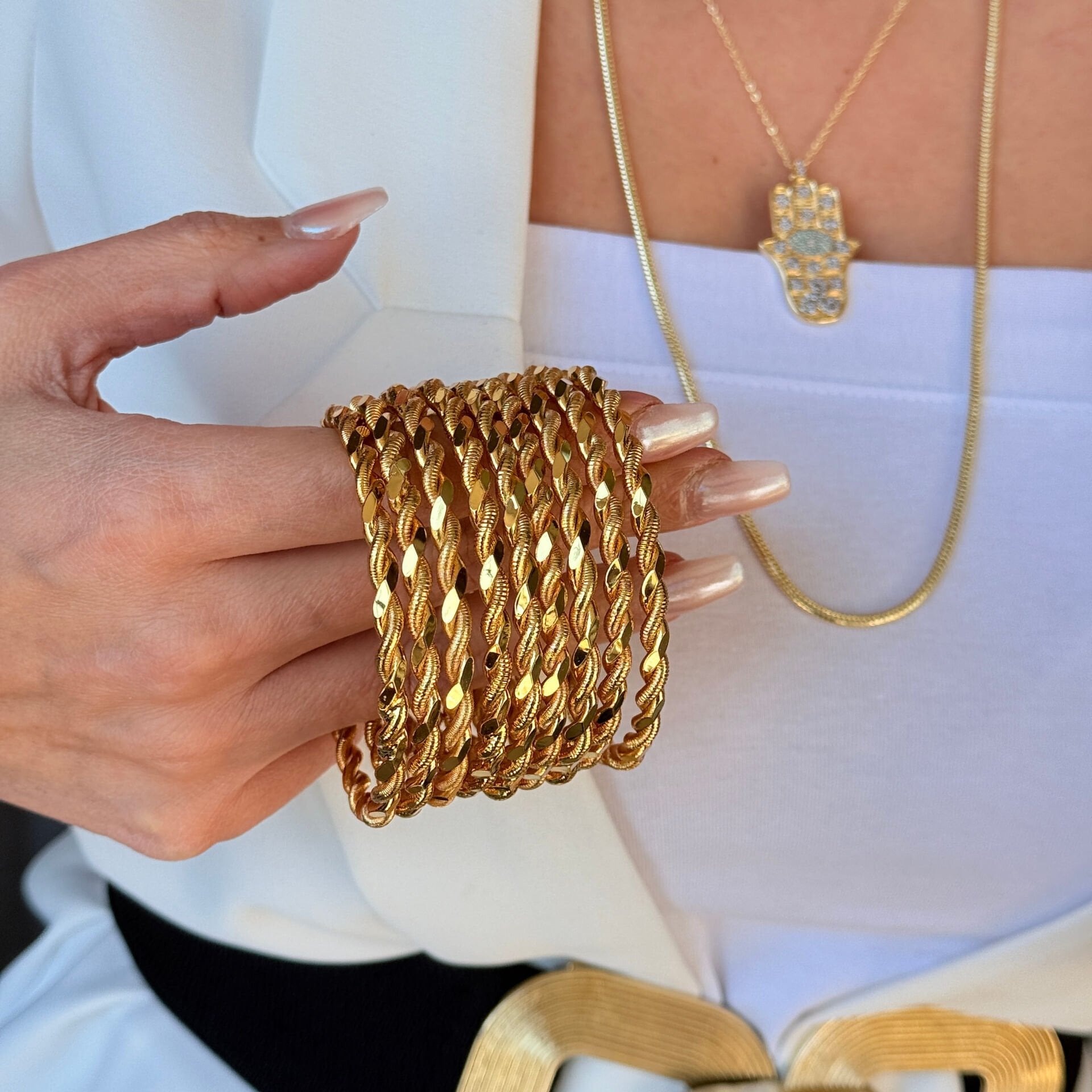 Burma Bilezik 22 Ayar Altın Kaplama