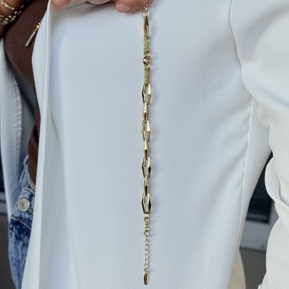 Karma Model Vip Seri Bileklik Gold