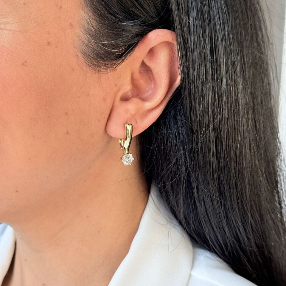 Tektaş Model Vip Xuping Küpe Gold